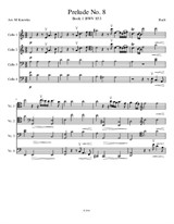 Bach - Prelude No.8